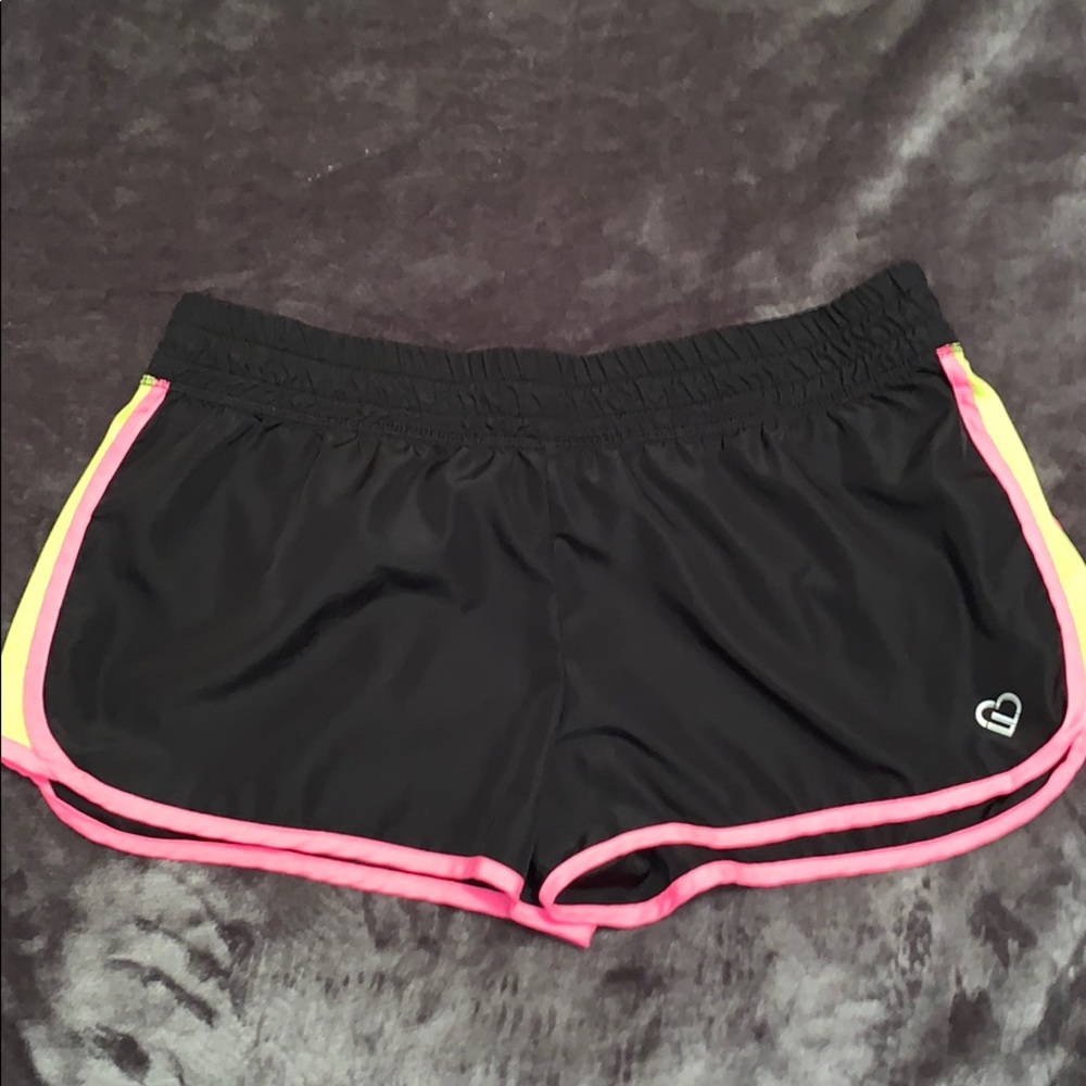 Aeropostale Live Love Dream Black Athletic Shorts